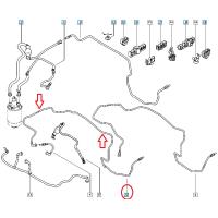 175106615R RENAULT YAKIT HORTUMU SCENIC III GERI DONUS