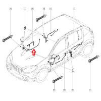 241252629R DACIA KABLO ON KAPI TESISATI DACIA LOGAN-SANDERO SAG