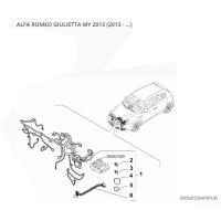 50526732 FIAT ESNEK BORU ALFA ROMEO GIULIETTA MY 2013 (2013-xxx)