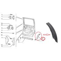 51824124 FIAT FITIL DOBLO SURGULU KAPI TOZ  SOL