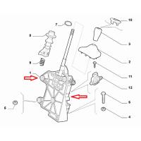 55228950 FIAT VITES KULESI FIORINO-500L SANZUMAN KUMANDA GRUBU