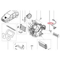 6001547844 RENAULT TESISAT LOGAN-SANDERO KALORIFER REZISTANS KABLOSU