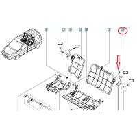 6001551605 DACIA ARKA KOLTUK BAGLANTI TAKOZ DACIA LOGAN