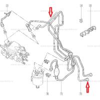 7700115860 RENAULT YAKIT MAZOT POMPA HORTUMU KANGO