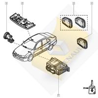 7700846397 RENAULT GRUP ANAHTAR KOD ÇÖZÜCÜ KONTROL ÜNİTESİ BEYİN MEGANE