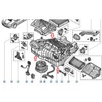 7701208549 RENAULT EVAPARATOR LAGUNA II KALORIFER KUTU KOMPLE