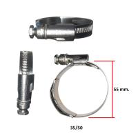 7703083434 RENAULT GRUP TURBO HORTUM KELEPCESI PASLANMAZ UNIVERSAL ARACLAR 90X98 (5 ADET)
