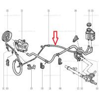 8200034425 RENAULT HIDxDIRxHORTUMU CLIO II BBOD