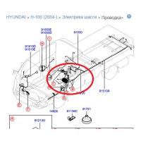 91610-4F020 HYUNDAI TESISAT H100 KMYxON KAPI SAG