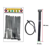 GT 130X10KOS GUTSY TOPLAMA KELEPÇESİ EMNİYET HALKALI SÖKÜLEBİLİR PLASTİK KABLO BAĞI 10MMX130MM (10 ADET)