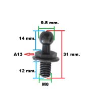 GT 31X95XM8MB GUTSY BAGAJ AMORTISOR BASLIK MUYLUGU PULLU TIP CELIK ( 2 ADET )