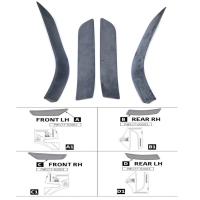 PW177-02004 TOYOTO AURIS-COROLLA TAMPON KOSE KORUYUCUSU ÖN-ARKA-SAG-SOL TAKIM