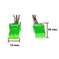 SKT 10FSY2513 GT SOKET 10 DISI INCE 5 KABLOLU YESIL