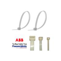 TYRAP 3X200SS PLASTİK CIRT KELEPÇE 20 CM X 3 MM (100 adet) KABLO BAĞI - SİYAH KABLO KLİPSİ (Ty-Rap thomas & betts) (Made in UxSxAx)   
