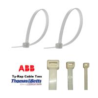 TYRAP 73X370SS PLASTİK CIRT KELEPÇE  37 CM 7x3 MM (100 adet) KABLO BAĞI - SİYAH KABLO KLİPSİ (Ty-Rap thomas & betts) (Made in UxSxAx)  