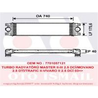VALEO 817637 RENAULT TURBO RADYATORU MASTER II INTERCOOL